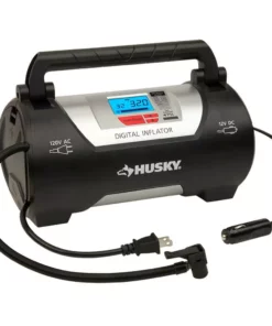 Husky 12/120 Volt Auto and Home Inflator