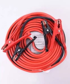 Husky 20 ft. 4-Gauge UL Booster Cable -FixPro Store husky jumper cables 0160420 ul1 4f 1000