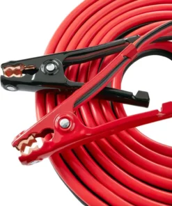 Husky 20 ft. 4-Gauge Booster Cables -FixPro Store husky jumper cables 0160420 ul1 76 1000