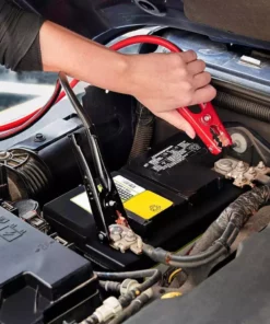 Husky 20 ft. 4-Gauge Booster Cables -FixPro Store husky jumper cables 0160420 ul1 c3 1000 1