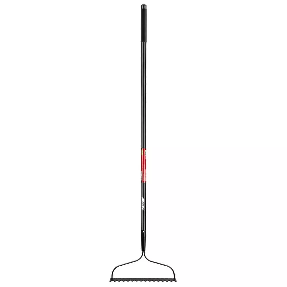 Husky 5-Piece 57 in. Fiberglass Handle 16-Tines Bow Rake Garden Tool Set 4 Husky 5-Piece 57 in. Fiberglass Handle 16-Tines Bow Rake Garden Tool Set - Image 2