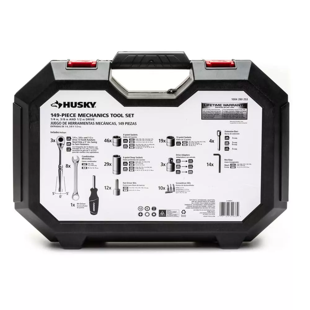 Husky Mechanics Tool Set (149-Piece) 9 Husky Mechanics Tool Set (149-Piece) - Image 7