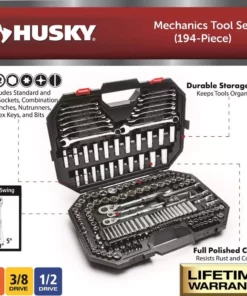 Husky Mechanics Tool Set (194-Piece) -FixPro Store husky mechanics tool sets h194mts 40 1000