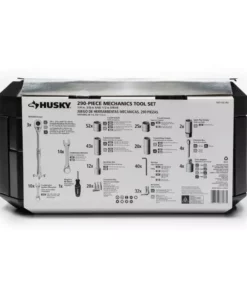 Husky Mechanics Tool Set (290-Piece) -FixPro Store husky mechanics tool sets h290mts 31 1000