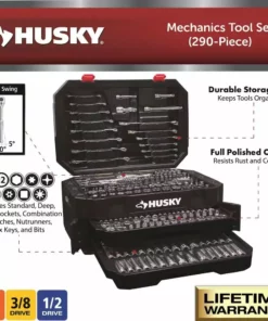 Husky Mechanics Tool Set (290-Piece) -FixPro Store husky mechanics tool sets h290mts 40 1000