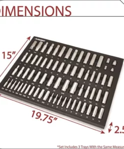 Husky Mechanics Tool Set in EVA Trays (290-Piece) 19 Husky Mechanics Tool Set in EVA Trays (290-Piece) -FixPro Store husky mechanics tool sets h290mtseva 1d 1000