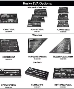 Husky Mechanics Tool Set in EVA Trays (290-Piece) 21 Husky Mechanics Tool Set in EVA Trays (290-Piece) -FixPro Store husky mechanics tool sets h290mtseva c3 1000