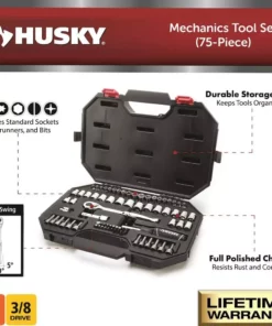 Husky Mechanics Tool Set (75-Piece) -FixPro Store husky mechanics tool sets h75mts 40 1000