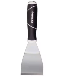 Husky 3 in. Stainless Steel Bent Paint Scraper Extendable