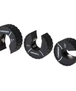 Husky Close Quarters Tubing Cutter Set with Case (3-Piece) -FixPro Store husky pipe cutters 410 013 0111 4f 1000