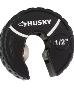 Husky 1/2 in. Auto Tube Cutter and 5/8 in. Junior Tube Cutter With Replacement Cutting Wheels Bundle -FixPro Store husky pipe cutters 410 249 0111 1d 1000