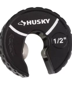 Husky 1/2 in. Auto Tube Cutter and Cleaning Bundle -FixPro Store husky pipe cutters 410 254 0111 1d 1000