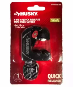 Husky 1-1/8 in. Quick-Release Mini Tube Cutter -FixPro Store husky pipe cutters 80 784 111 44 1000