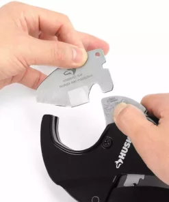 Husky 1-1/4 in. and 2 in. Ratcheting PVC Cutter Set -FixPro Store husky pipe cutters 90118 44 1000