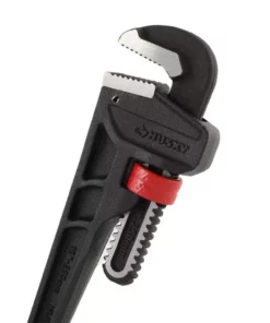 Husky 10 in. Heavy Duty Cast Iron Pipe Wrench with 1 in. Jaw Capacity -FixPro Store husky pipe wrenches wg 40 10 40 1000