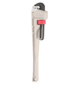 Husky 18 in. Aluminum Pipe Wrench with 2 in. Jaw Capacity