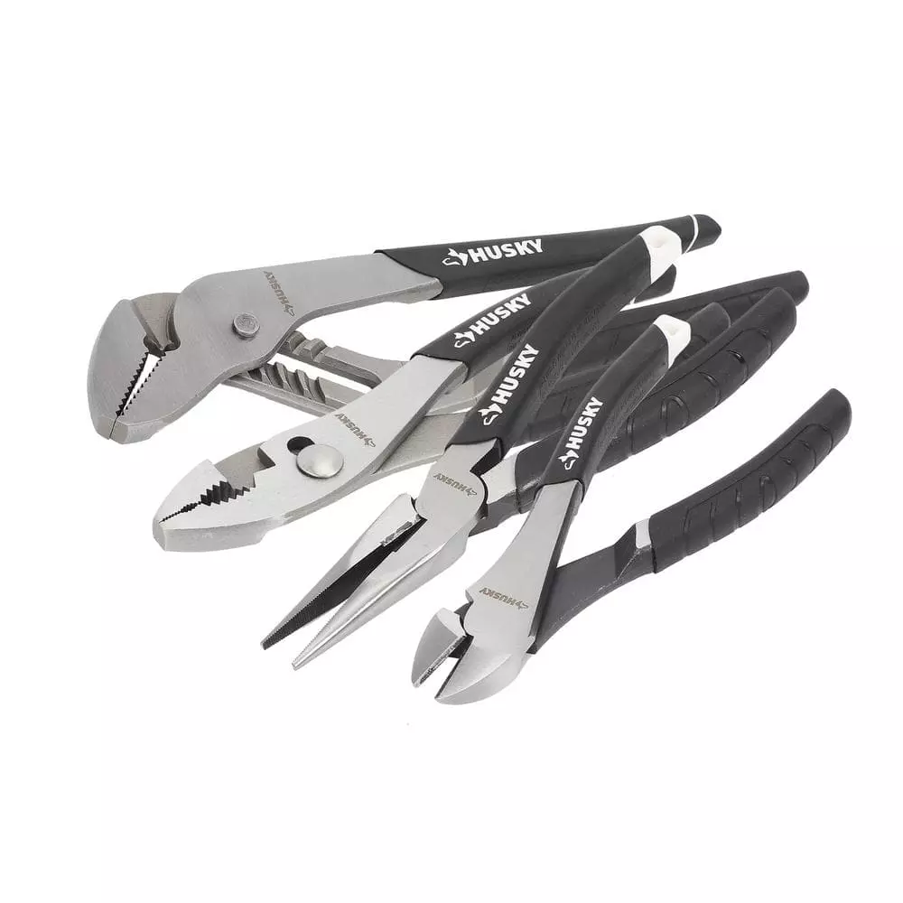 Husky Pliers Set (4-Piece) 3 Husky Pliers Set (4-Piece)
