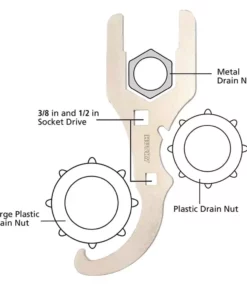 Husky 3-Way Plumbers Wrench -FixPro Store husky plumbing wrenches 16pl0142 c3 1000
