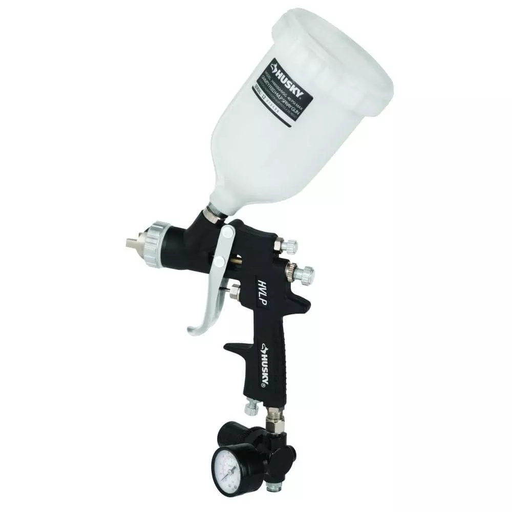 Husky Gravity Feed Composite HVLP Spray Gun 3 Husky Gravity Feed Composite HVLP Spray Gun