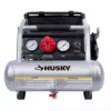 Husky 1 Gal. Portable Electric-Powered Silent Air Compressor 1 Husky 1 Gal. Portable Electric-Powered Silent Air Compressor -FixPro Store husky portable air compressors 3300113 64 1000