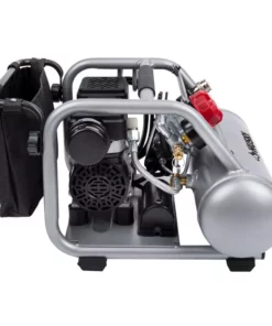 Husky 1 Gal. Portable Electric-Powered Silent Air Compressor -FixPro Store husky portable air compressors 3300113 fa 1000