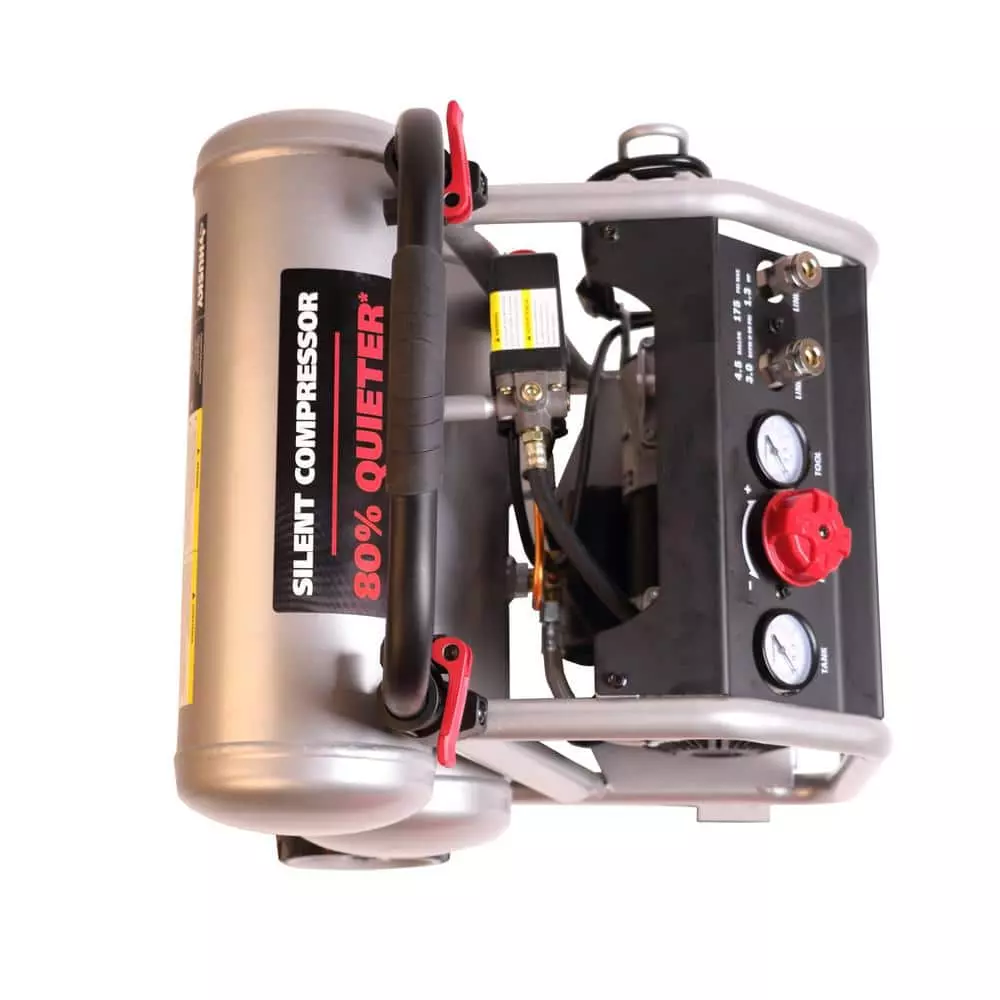 Husky 4.5 Gal. Portable Electric-Powered Silent Air Compressor 9 Husky 4.5 Gal. Portable Electric-Powered Silent Air Compressor - Image 7