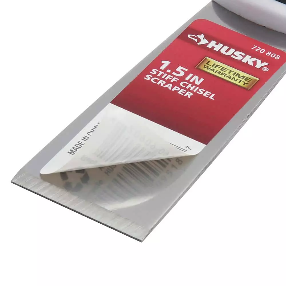 Husky 1.5 in. Stiff Chisel Scraper 6 Husky 1.5 in. Stiff Chisel Scraper - Image 4