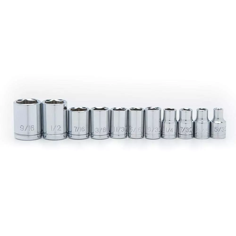 Husky 1/4 in. and 3/8 in. Stubby Ratchet and Socket Set (46-Piece) 9 Husky 1/4 in. and 3/8 in. Stubby Ratchet and Socket Set (46-Piece) - Image 7