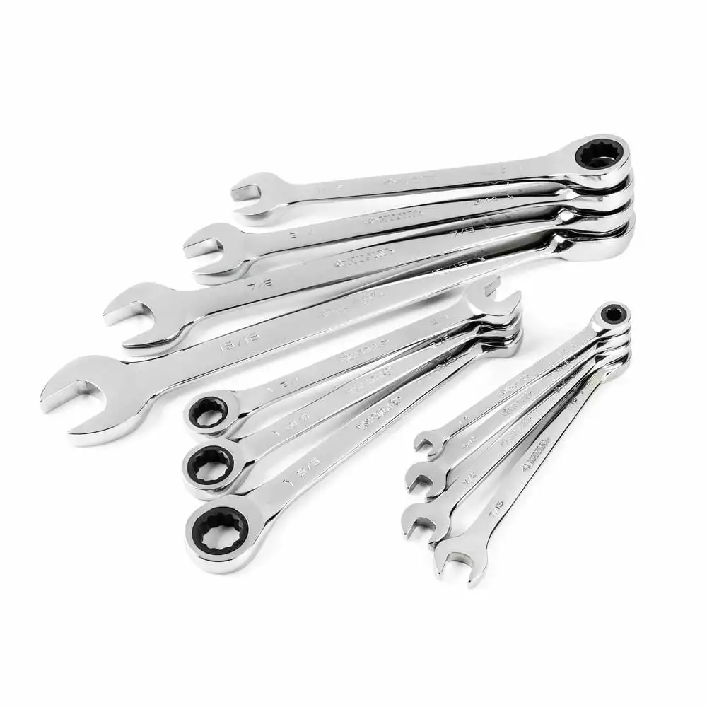 Husky Ratcheting SAE Combination Wrench Set (11-Piece) 3 Husky Ratcheting SAE Combination Wrench Set (11-Piece)