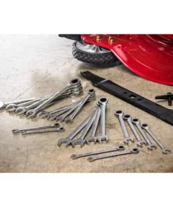 Husky 72-Tooth Ratcheting SAE/MM Combination Wrench Set (20-Piece) 23 Husky 72-Tooth Ratcheting SAE/MM Combination Wrench Set (20-Piece) -FixPro Store husky ratcheting wrenches hrw20pcsmn 06 31 1000