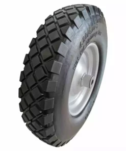Husky 15.5 in. Flat Free Wheelbarrow Tire