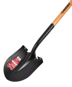 Husky 47 in. L Wood Handle Steel Digging Shovel with Grip -FixPro Store husky shovels 618021 c3 1000