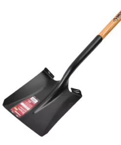 Husky 47 in. L Wood Handle Steel Transfer Shovel with Grip -FixPro Store husky shovels 618024 c3 1000
