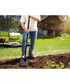 Husky 47 in. L Fiberglass Handle Carbon Steel Digging Shovel with Grip -FixPro Store husky shovels 77416 944 44 1000