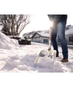 Husky 28 in. D-Grip Short Wood Handle Aluminum Scoop Shovel -FixPro Store husky shovels 77531 947 1f 1000