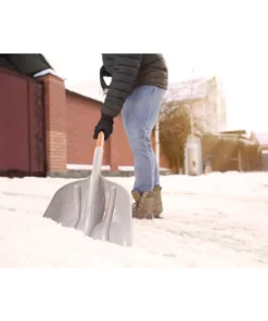 Husky 31 in. Wood Handle D-Grip Plastic Scoop Shovel -FixPro Store husky shovels 77540 945 1f 1000