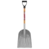 Husky 31 in. Wood Handle D-Grip Plastic Scoop Shovel -FixPro Store husky shovels 77540 945 64 1000
