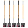 Husky 5-Piece 47 in. L Wood Handle Carbon Steel Transfer Shovel with Grip Garden Tool Set 1 Husky 5-Piece 47 in. L Wood Handle Carbon Steel Transfer Shovel with Grip Garden Tool Set -FixPro Store husky shovels 78115 942 64 1000