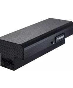 Husky 46.8 in. Matte Black Aluminum Lo-Side Side Mount Truck Tool Box