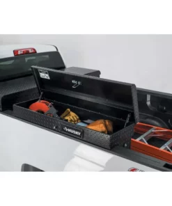 Husky 46.8 in. Matte Black Aluminum Lo-Side Side Mount Truck Tool Box -FixPro Store husky side truck tool boxes 102300 53 01 fa 1000