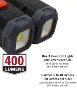 Husky 400 Lumens Rechargeable Flex Work Light -FixPro Store husky standing work lights fl400hd 1f 1000