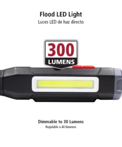 Husky 400 Lumens Rechargeable Flex Work Light -FixPro Store husky standing work lights fl400hd 4f 1000