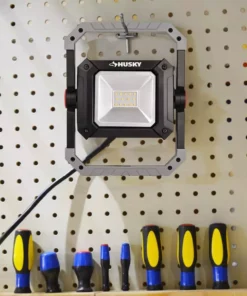 Husky 1000 Lumens LED Portable Work Light -FixPro Store husky standing work lights lg302c 10w1 31 1000