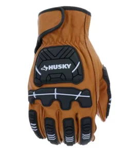 Husky Large Premium Grain Cowhide Leather Heavy Duty Impact Work Glove 10 Husky Large Premium Grain Cowhide Leather Heavy Duty Impact Work Glove -FixPro Store husky work gloves hk84016 lcc6 40 1000