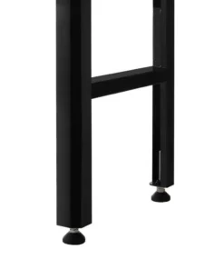 Husky 4 ft. Solid Wood Top Workbench in Black -FixPro Store husky workbenches 20t002 1b 40 1000