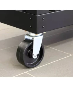 Husky 3 ft. Portable Solid Wood Top Workbench with Casters in Black -FixPro Store husky workbenches g3600s us 1d 1000