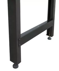 Husky 6 ft. Solid Wood Top Workbench in Black -FixPro Store husky workbenches g7200s1 us a0 1000