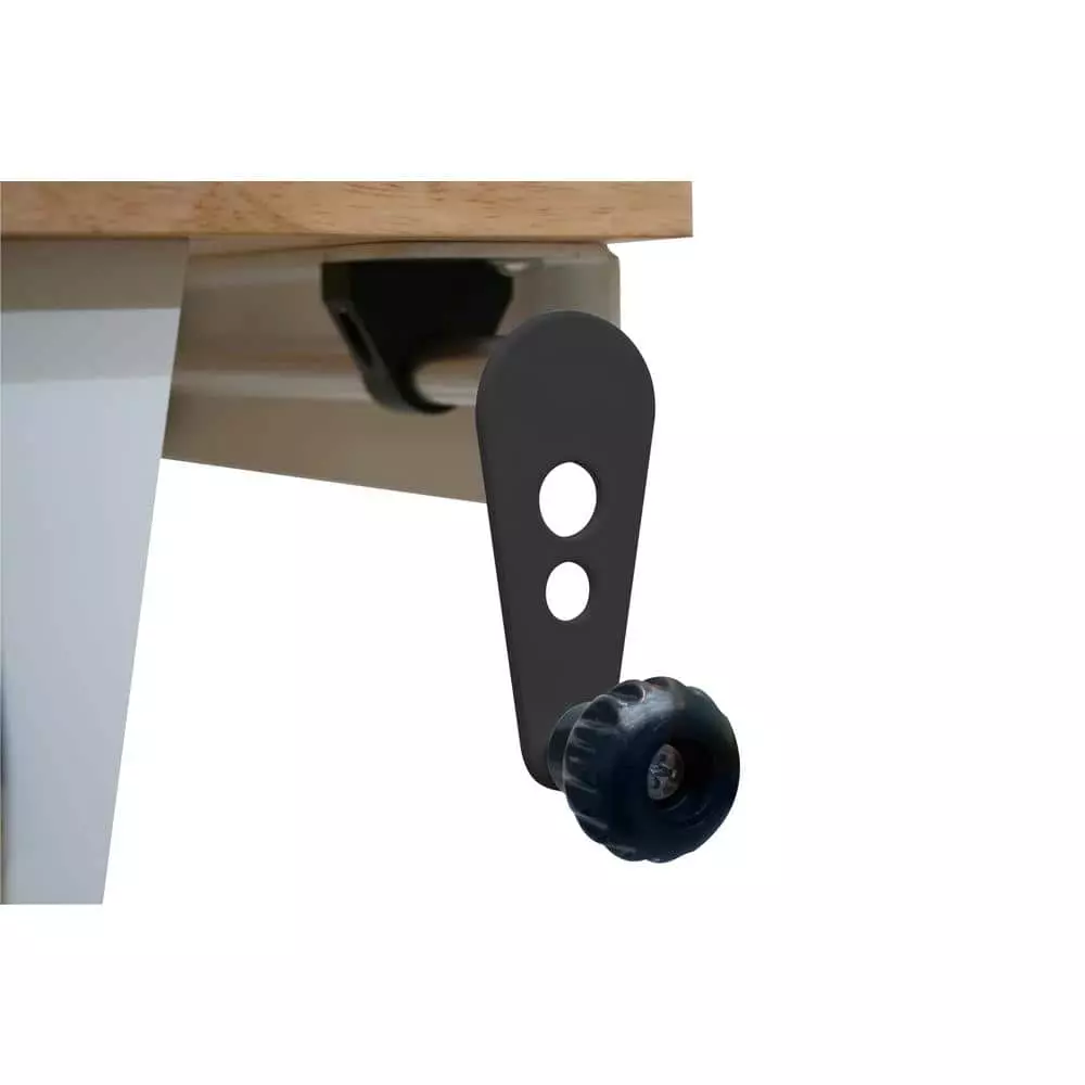 Husky 46 in. Adjustable Height Work Table with 2-Drawers in White 15 Husky 46 in. Adjustable Height Work Table with 2-Drawers in White - Image 13