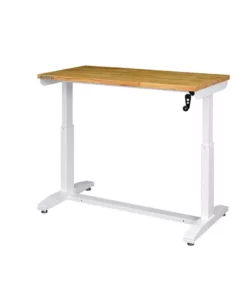 Husky 46 in. Adjustable Height Work Table in White -FixPro Store husky workbenches holt46xdbj2 1d 1000