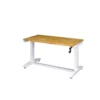 Husky 46 in. Adjustable Height Work Table in White -FixPro Store husky workbenches holt46xdbj2 64 1000